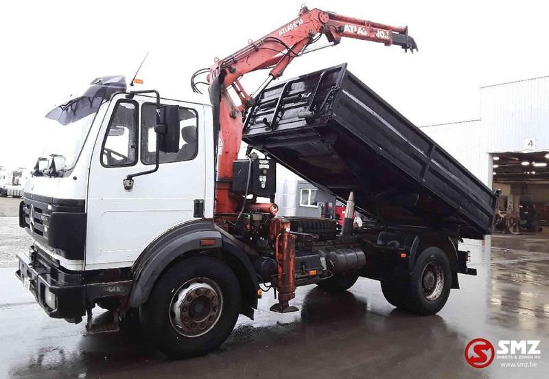 Mercedes-Benz SK 1824 lames grue - Tipper, Crane truck: picture 5 Mercedes-Benz SK 1824 lames grue - Tipper, Crane truck: picture 5