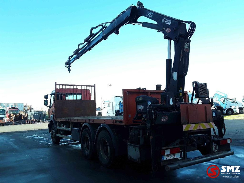 Dropside/ Flatbed truck, Crane truck Renault Kerax 430 Hiab 166B_3-remote: picture 10