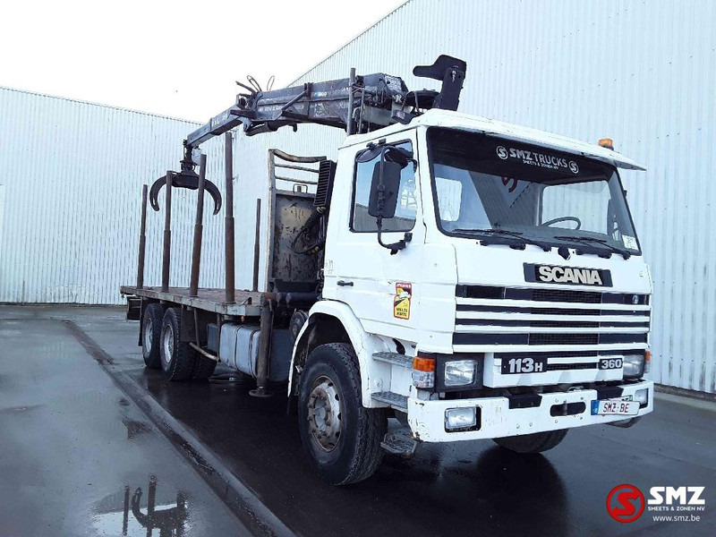 Scania 113 360 Diebolt big axle 12 gear retarder - Dropside/ Flatbed truck, Crane truck: picture 1 Scania 113 360 Diebolt big axle 12 gear retarder - Dropside/ Flatbed truck, Crane truck: picture 1