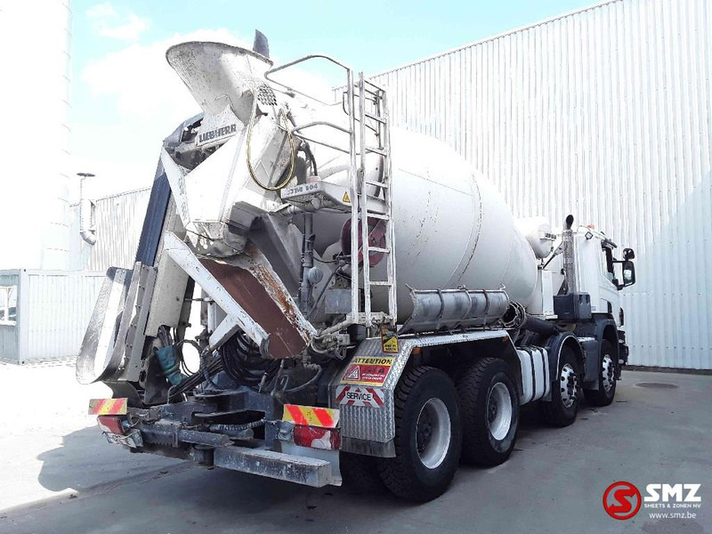 Concrete mixer truck Scania P 400 8m3 + transportband: picture 11