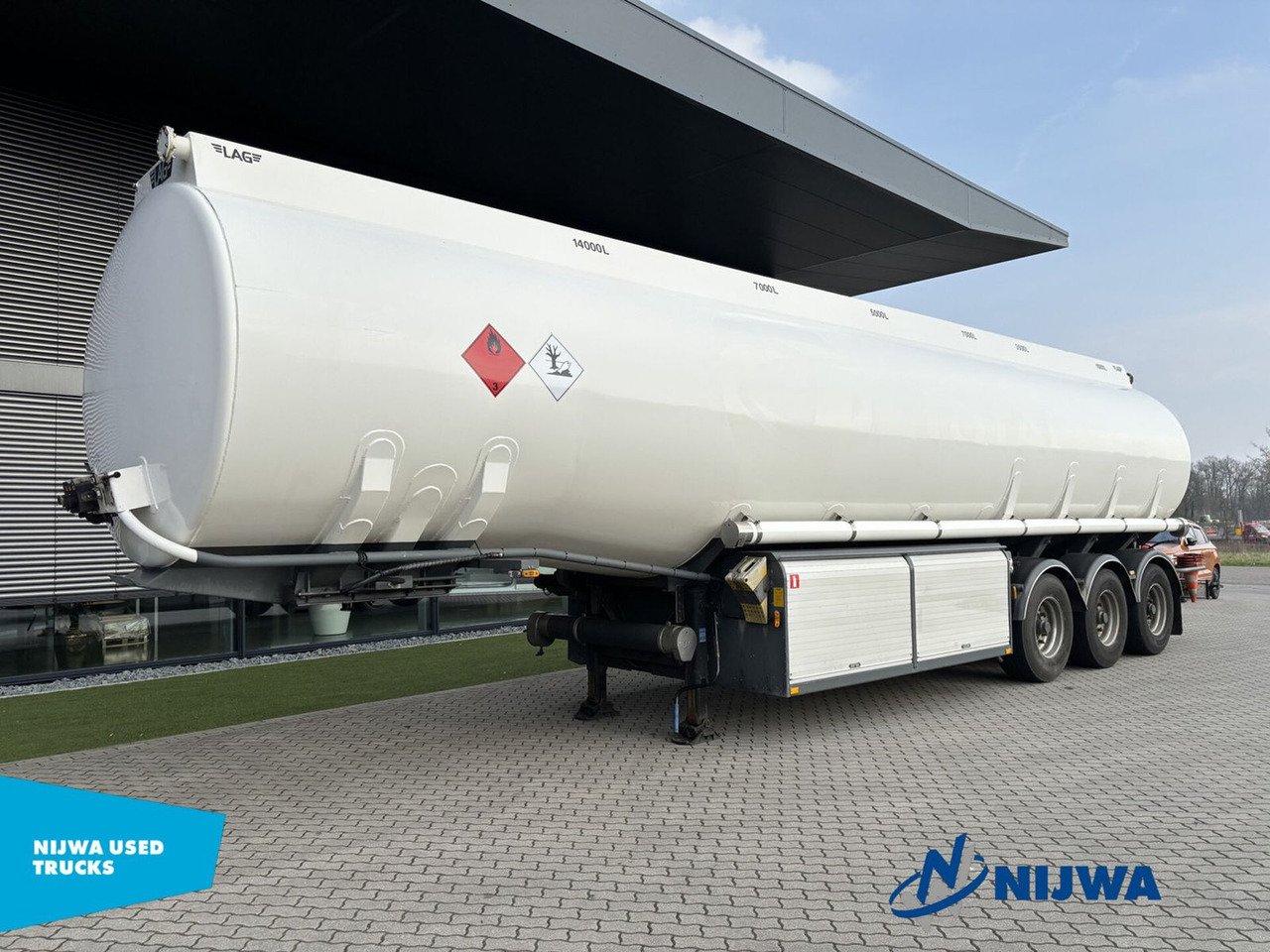 Lag O-3-43 Valid ADR + 47.500 L - Tank semi-trailer: picture 1 Lag O-3-43 Valid ADR + 47.500 L - Tank semi-trailer: picture 1