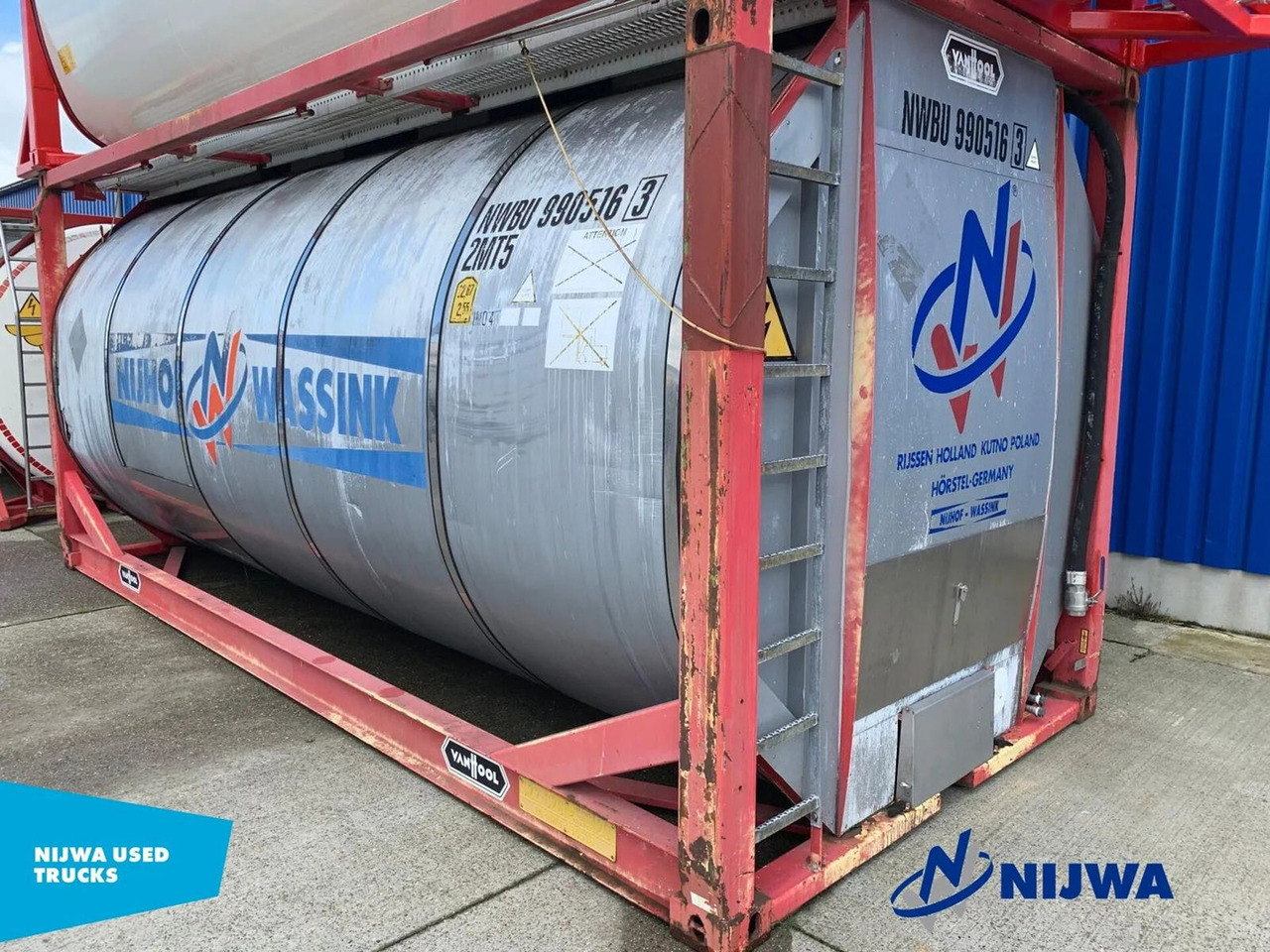 Vanhool TCIS20-27/4 20 FT Container - Non ADR - Tank container: picture 2 Vanhool TCIS20-27/4 20 FT Container - Non ADR - Tank container: picture 2