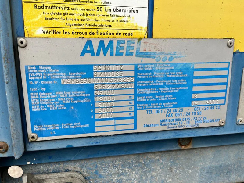 Schmitz Cargobull Schuifzeilen / Coil / Schuifdak - Curtainsider semi-trailer: picture 5 Schmitz Cargobull Schuifzeilen / Coil / Schuifdak - Curtainsider semi-trailer: picture 5