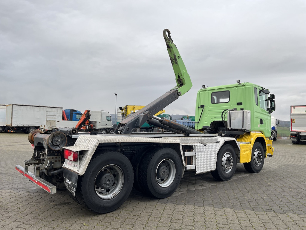 Hook lift truck Scania G 450 8x4  Trösch Abrollkipper: picture 9
