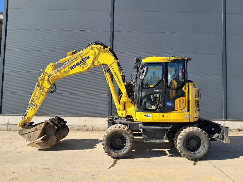 Komatsu PW98MR-11E0 - Wheel excavator: picture 2 Komatsu PW98MR-11E0 - Wheel excavator: picture 2