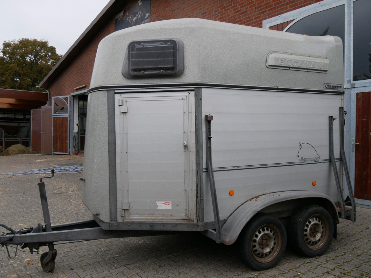 Böckmann Alu 2 Pferde mit Sattelkammer - Livestock trailer: picture 2 Böckmann Alu 2 Pferde mit Sattelkammer - Livestock trailer: picture 2