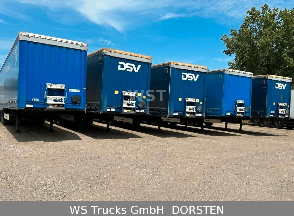 Curtainsider semi-trailer Krone 3 x SDP27 Profiliner Edscha  XL Code: picture 1
