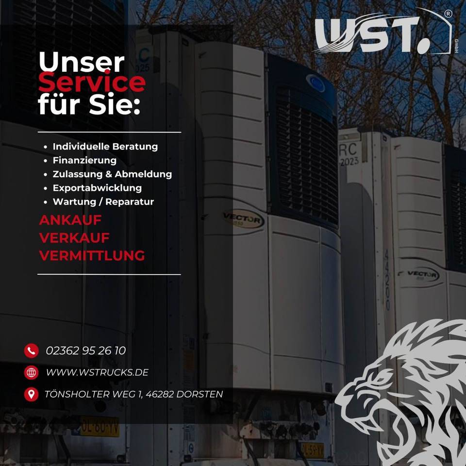 Schmitz Cargobull Kühlauflieger Blumenbreit Vector 1550 - Closed box semi-trailer: picture 2 Schmitz Cargobull Kühlauflieger Blumenbreit Vector 1550 - Closed box semi-trailer: picture 2