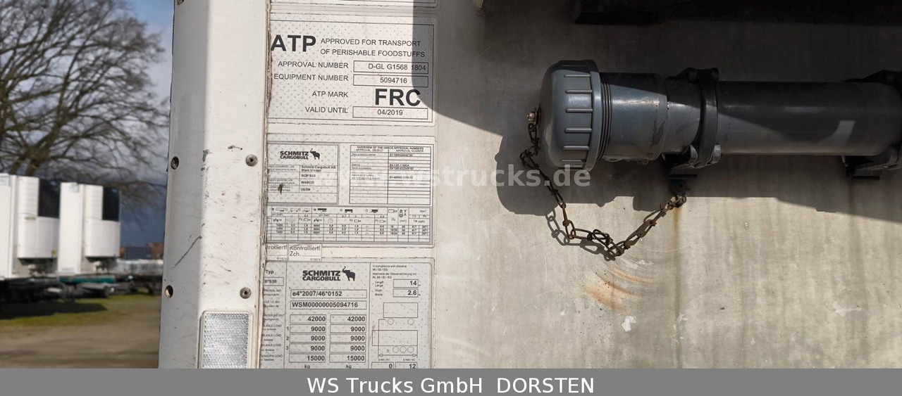Schmitz Cargobull SKO 24 Kühlauflieger Vector 1550 Strom/Diesel - Refrigerator semi-trailer: picture 5 Schmitz Cargobull SKO 24 Kühlauflieger Vector 1550 Strom/Diesel - Refrigerator semi-trailer: picture 5