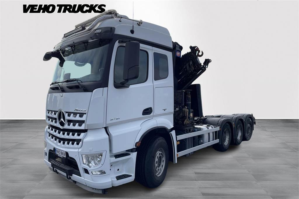Mercedes-Benz Arocs 3251 8x4*4 - HMF 32 tm - Koukku - Crane truck: picture 1 Mercedes-Benz Arocs 3251 8x4*4 - HMF 32 tm - Koukku - Crane truck: picture 1