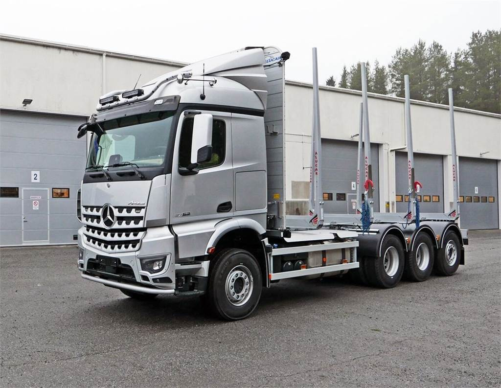 Mercedes-Benz Arocs 3663L 8x4 ENA UUSI ALUCAR- puuauto - Timber truck: picture 1 Mercedes-Benz Arocs 3663L 8x4 ENA UUSI ALUCAR- puuauto - Timber truck: picture 1