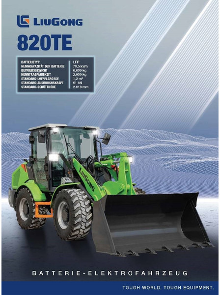 LIUGONG 820 TE vollelektrisch, MIETE / RENTAL (12005253) - Wheel loader: picture 2 LIUGONG 820 TE vollelektrisch, MIETE / RENTAL (12005253) - Wheel loader: picture 2