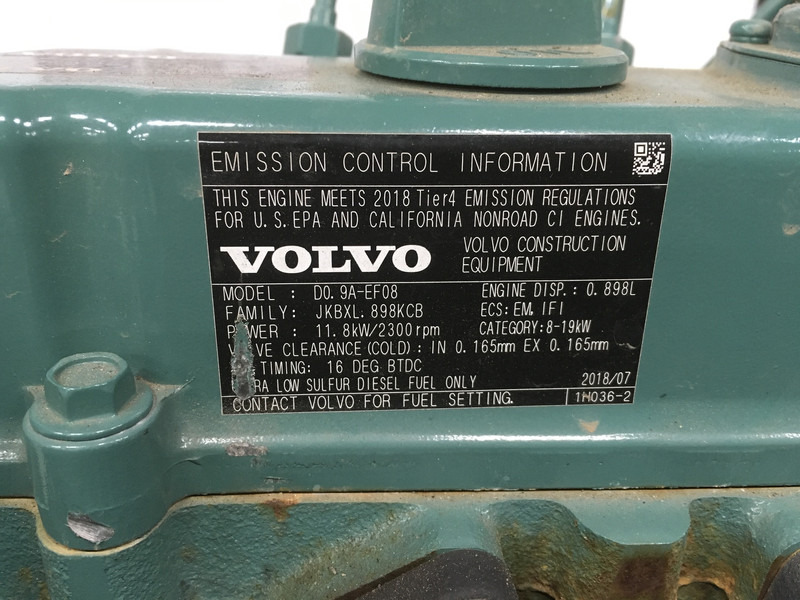 New Construction machinery Volvo D0.9A-E4 NEW: picture 7