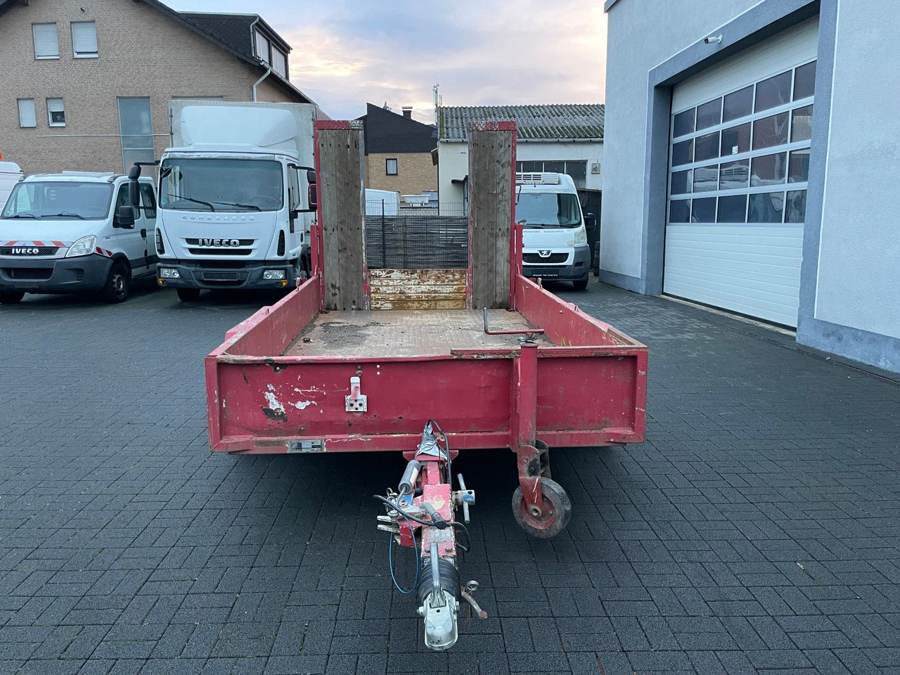 Blomenröhr Maschienen Transporter 3500 GG - Dropside/ Flatbed trailer: picture 2 Blomenröhr Maschienen Transporter 3500 GG - Dropside/ Flatbed trailer: picture 2