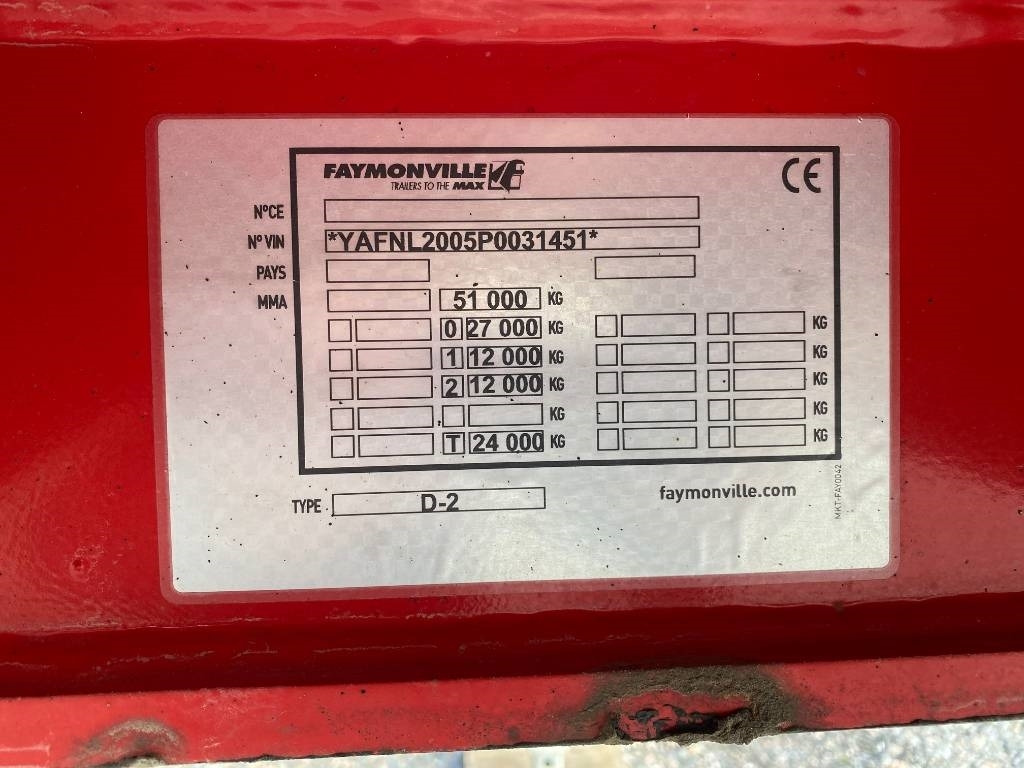 Faymonville siipi adapteri 2+4 - Low loader semi-trailer: picture 2 Faymonville siipi adapteri 2+4 - Low loader semi-trailer: picture 2