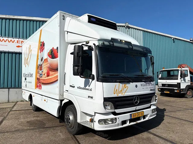 Mercedes-Benz Atego 816 L 4x2 ORIGINAL DUTCH COOLER TRUCK WITH CARRIER XARIOS 600D/E (MANUAL GEARBOX / AIRCONDITIONING / 2.000 KG. TAILLIFT) - Refrigerator truck: picture 2 Mercedes-Benz Atego 816 L 4x2 ORIGINAL DUTCH COOLER TRUCK WITH CARRIER XARIOS 600D/E (MANUAL GEARBOX / AIRCONDITIONING / 2.000 KG. TAILLIFT) - Refrigerator truck: picture 2