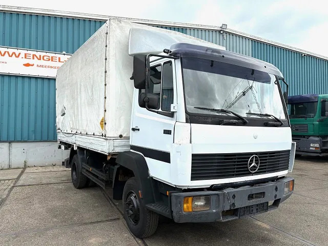 Mercedes-Benz LK 914 (6-CILINDER) WITH TENT BOX (MANUAL GEARBOX / FULL STEEL SUSPENSION / LOADING PLATFORM) - Curtainsider truck: picture 2 Mercedes-Benz LK 914 (6-CILINDER) WITH TENT BOX (MANUAL GEARBOX / FULL STEEL SUSPENSION / LOADING PLATFORM) - Curtainsider truck: picture 2
