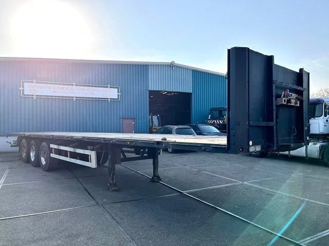 Van Hool 3B1047 13.60M. FLATBED TRAILER WITH 40FT TWISTLOCKS (SAF-AXLES / DISC BRAKES / 40FT TWISTLOCKS) - Dropside/ Flatbed semi-trailer: picture 2 Van Hool 3B1047 13.60M. FLATBED TRAILER WITH 40FT TWISTLOCKS (SAF-AXLES / DISC BRAKES / 40FT TWISTLOCKS) - Dropside/ Flatbed semi-trailer: picture 2