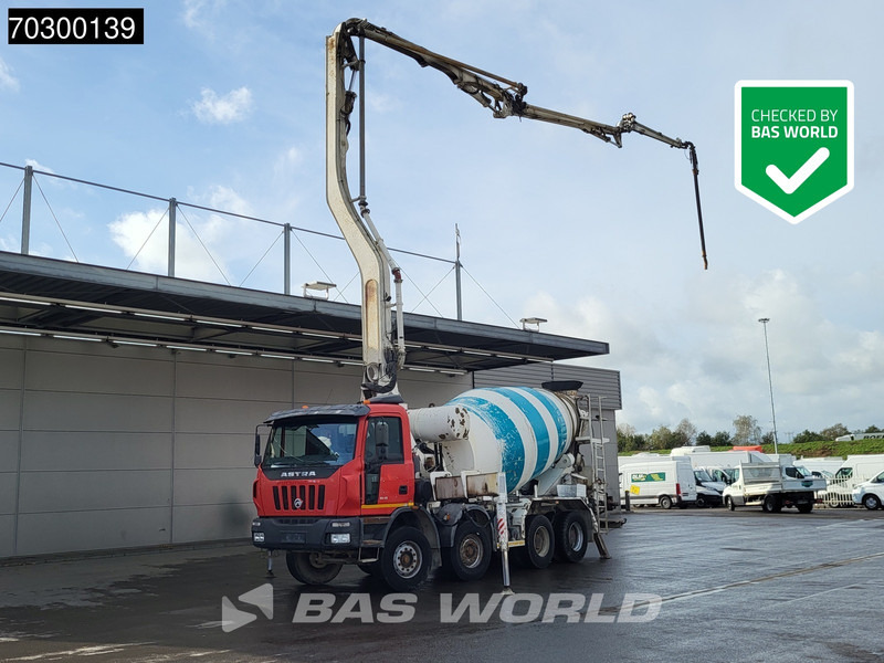 ASTRA HD8 84 45 8X4 31 meter Putzmeister TMP 31.89S PUMI + 7m3 mixer Euro 3 - Concrete pump truck: picture 1 ASTRA HD8 84 45 8X4 31 meter Putzmeister TMP 31.89S PUMI + 7m3 mixer Euro 3 - Concrete pump truck: picture 1