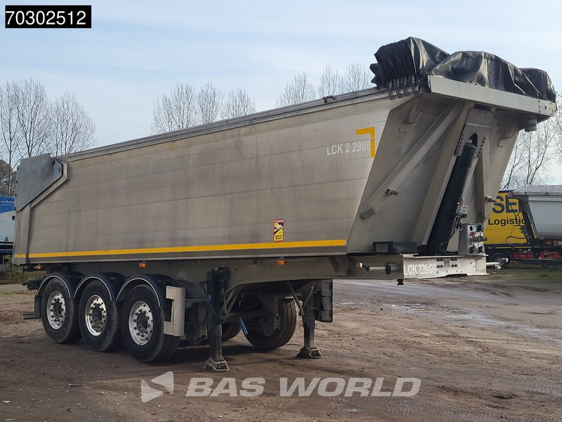Benalu BEN 27m3 Lifting Axle ALU - Tipper semi-trailer: picture 3 Benalu BEN 27m3 Lifting Axle ALU - Tipper semi-trailer: picture 3