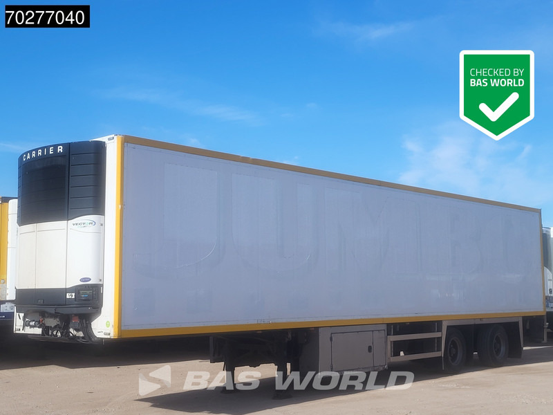 Burg Carrier Vector 1850 MT 2 axles Liftachse+Lenkachse Tailgate - Refrigerator semi-trailer: picture 1 Burg Carrier Vector 1850 MT 2 axles Liftachse+Lenkachse Tailgate - Refrigerator semi-trailer: picture 1