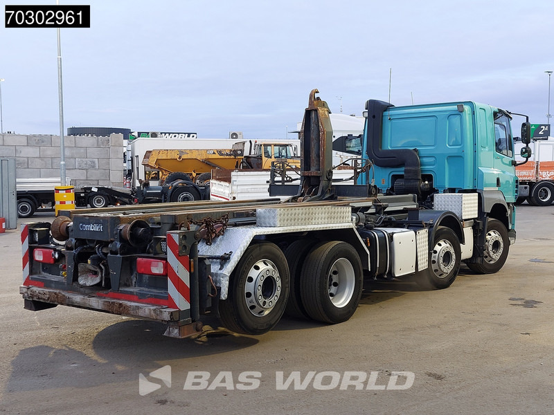 Hook lift truck DAF CF 410 CF 8X2 35tons Velsycon CL35.71 containersystem Lift+steering axle Euro 6: picture 8