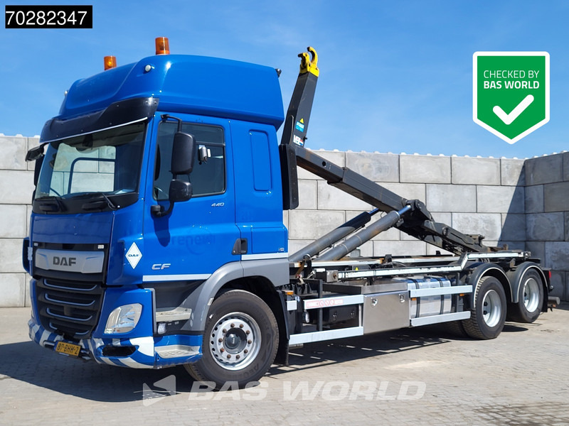 DAF CF 440 6X2 NL-Truck 21tons Bevako containersystem ACC Euro 6 - Hook lift truck: picture 1 DAF CF 440 6X2 NL-Truck 21tons Bevako containersystem ACC Euro 6 - Hook lift truck: picture 1