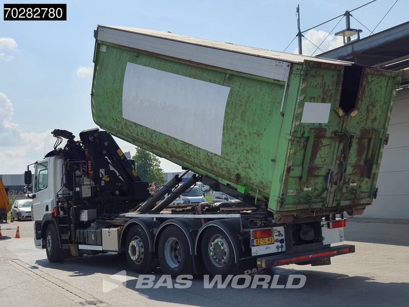 Hook lift truck, Crane truck DAF CF85.360 8X2 NL-Truck Hiab 211 E-3 HIPRO Kran 21T Multilift Euro 5: picture 9