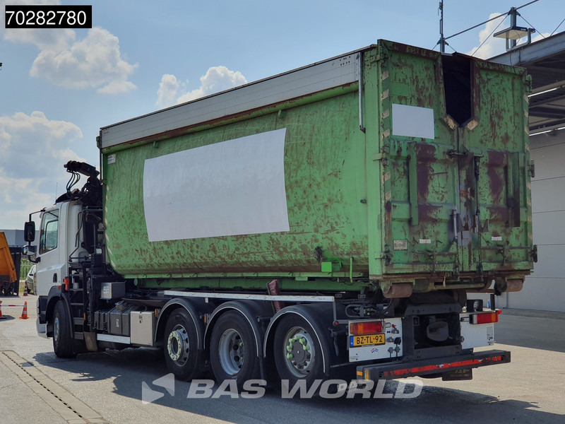 Hook lift truck, Crane truck DAF CF85.360 8X2 NL-Truck Hiab 211 E-3 HIPRO Kran 21T Multilift Euro 5: picture 11