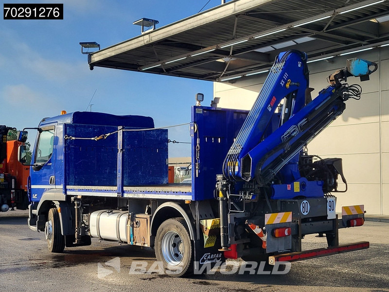Dropside/ Flatbed truck, Crane truck DAF LF 260 LF 4X2 HIAB 111 B-2 Hiduo Crane Automatic ACC Euro 6: picture 10