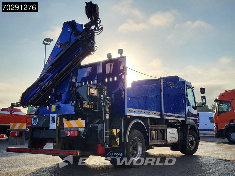Dropside/ Flatbed truck, Crane truck DAF LF 260 LF 4X2 HIAB 111 B-2 Hiduo Crane Automatic ACC Euro 6: picture 12
