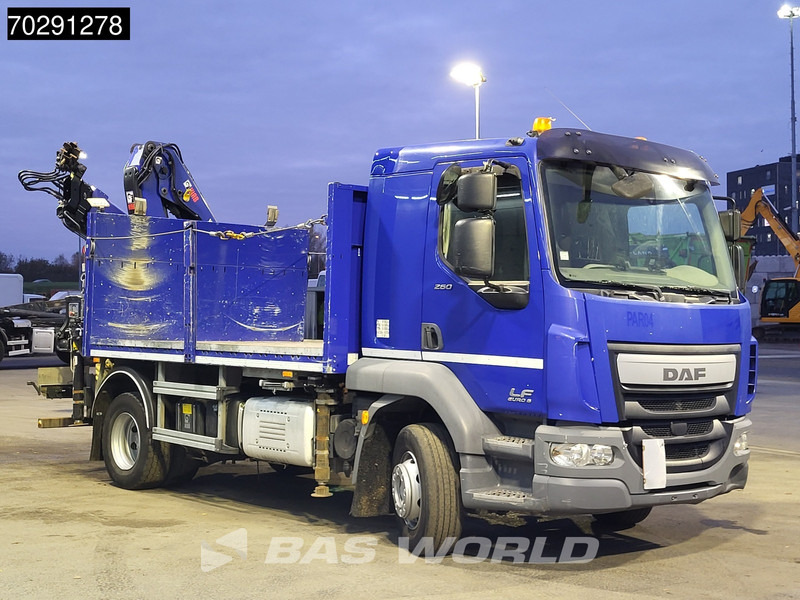 DAF LF 260 LF 4X2 Hiab 111 B-2 HIDUO Crane Kran Remote control Automatic ACC Euro 6 - Dropside/ Flatbed truck, Crane truck: picture 3 DAF LF 260 LF 4X2 Hiab 111 B-2 HIDUO Crane Kran Remote control Automatic ACC Euro 6 - Dropside/ Flatbed truck, Crane truck: picture 3