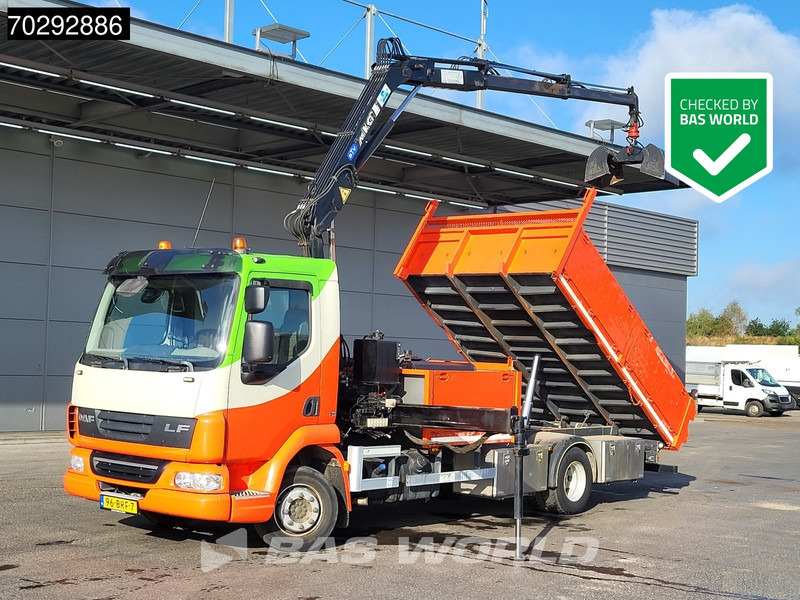 DAF LF45.210 LF 4X2 MKG HLK 66 Crane Manual Euro 5 - Tipper, Crane truck: picture 1 DAF LF45.210 LF 4X2 MKG HLK 66 Crane Manual Euro 5 - Tipper, Crane truck: picture 1