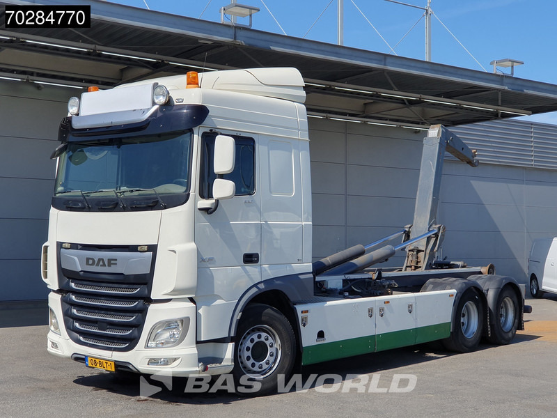 Hook lift truck DAF XF 530 XF 6X2 NL-Truck VDL Hooklift Standklima Automatic ACC Euro 6: picture 12