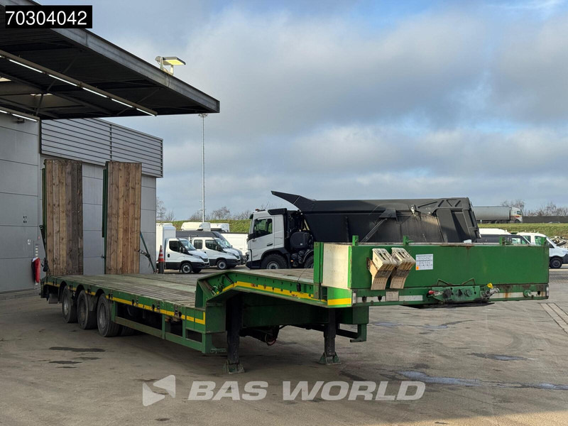 Low loader semi-trailer Faymonville STN-3AU 3 axles Steering Axle Extendable: picture 8