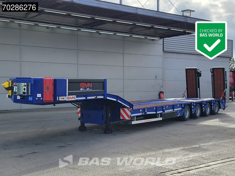 GVN Trailer 4 axles NEW Lift+Lenkachse Hydraulic Ramps - Low loader semi-trailer: picture 1 GVN Trailer 4 axles NEW Lift+Lenkachse Hydraulic Ramps - Low loader semi-trailer: picture 1