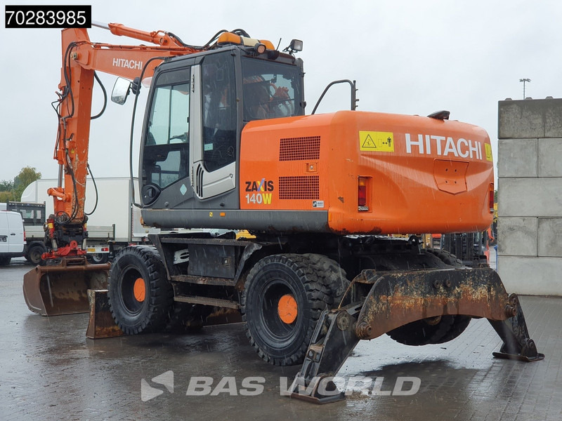 Hitachi ZX140W -3 OUTRIGGERS - ROTOTILT - Wheel excavator: picture 2 Hitachi ZX140W -3 OUTRIGGERS - ROTOTILT - Wheel excavator: picture 2