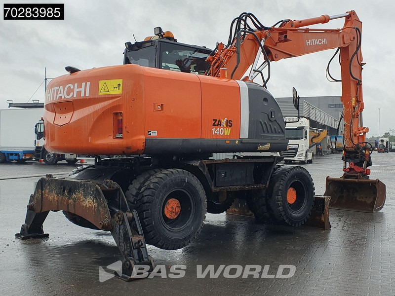 Hitachi ZX140W -3 OUTRIGGERS - ROTOTILT - Wheel excavator: picture 5 Hitachi ZX140W -3 OUTRIGGERS - ROTOTILT - Wheel excavator: picture 5