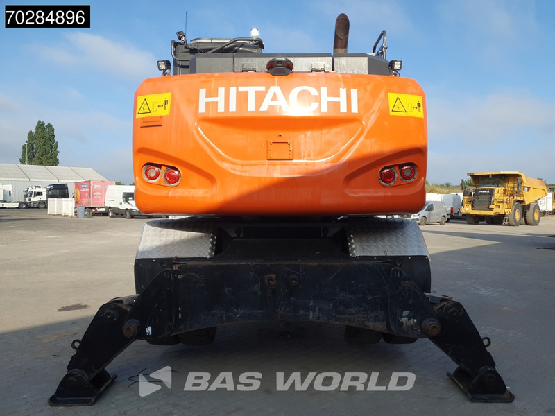 Hitachi ZX140W -6 OUTRIGGERS + BLADE - Wheel excavator: picture 3 Hitachi ZX140W -6 OUTRIGGERS + BLADE - Wheel excavator: picture 3