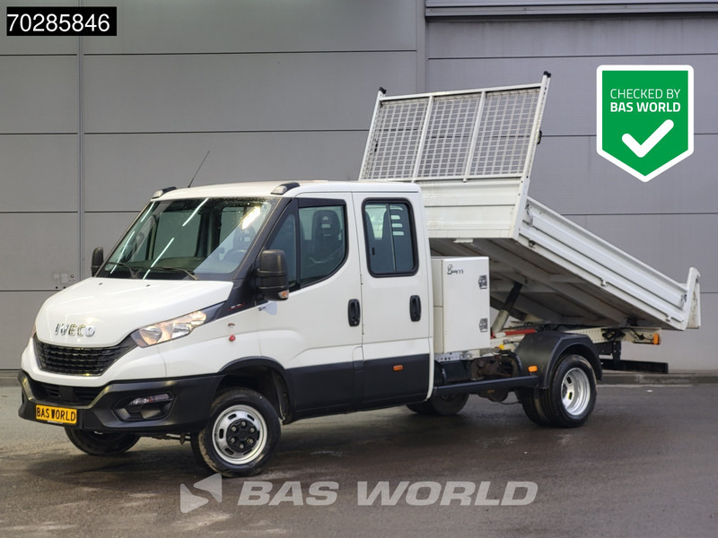 Open body delivery van Iveco Daily 35C16 3.0L Open Laadbak Dubbel Cabine met Kist 3,5t trekhaak Dubbellucht Navi Airco Cruise Pritsche Pickup Open Box A/C Double c: picture 1