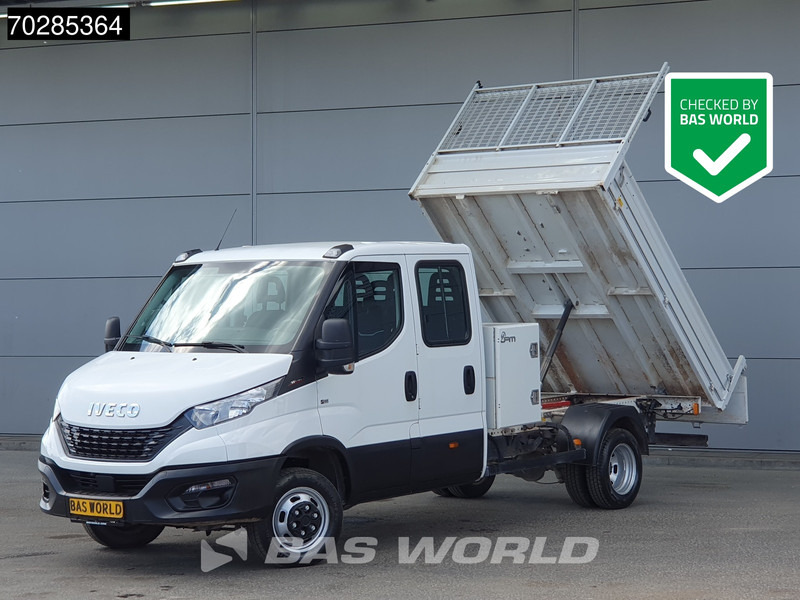Iveco Daily 35C16 3.0L Open Laadbak met Kist Dubbel Cabine Dubbellucht 3,5t Trekhaak Airco Cruise Euro6 Pritsche Pickup Open Box 2m3 A/C Tow - Open body delivery van: picture 1 Iveco Daily 35C16 3.0L Open Laadbak met Kist Dubbel Cabine Dubbellucht 3,5t Trekhaak Airco Cruise Euro6 Pritsche Pickup Open Box 2m3 A/C Tow - Open body delivery van: picture 1