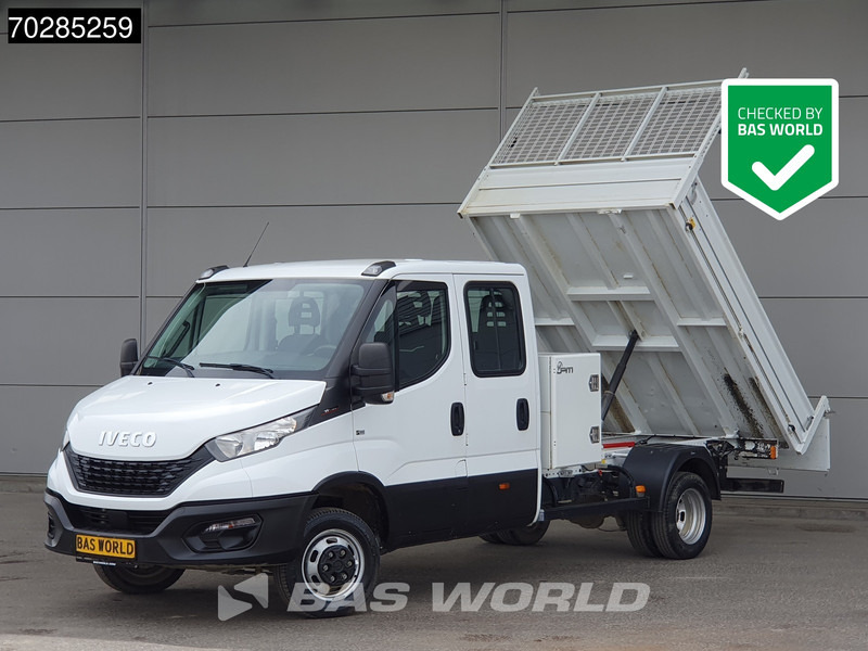 Iveco Daily 35C16 3.0L Open Laadbak met Kist Dubbel Cabine Dubbellucht Navi Airco Cruise Camera Euro6 Pritsche Pickup Open Box 2m3 A/C Towba - Open body delivery van: picture 1 Iveco Daily 35C16 3.0L Open Laadbak met Kist Dubbel Cabine Dubbellucht Navi Airco Cruise Camera Euro6 Pritsche Pickup Open Box 2m3 A/C Towba - Open body delivery van: picture 1