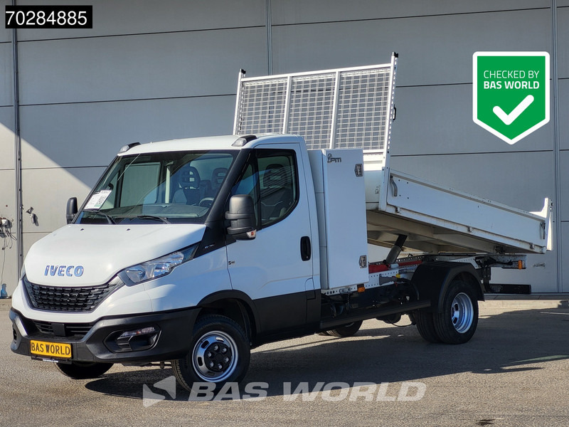 Iveco Daily 35C16 3.0L Open Laadbak met Kist Dubbellucht 3,5t Trekhaak Airco Cruise Euro6 Pritsche Pickup Open Box 2m3 A/C Towbar Cruise con - Open body delivery van: picture 1 Iveco Daily 35C16 3.0L Open Laadbak met Kist Dubbellucht 3,5t Trekhaak Airco Cruise Euro6 Pritsche Pickup Open Box 2m3 A/C Towbar Cruise con - Open body delivery van: picture 1