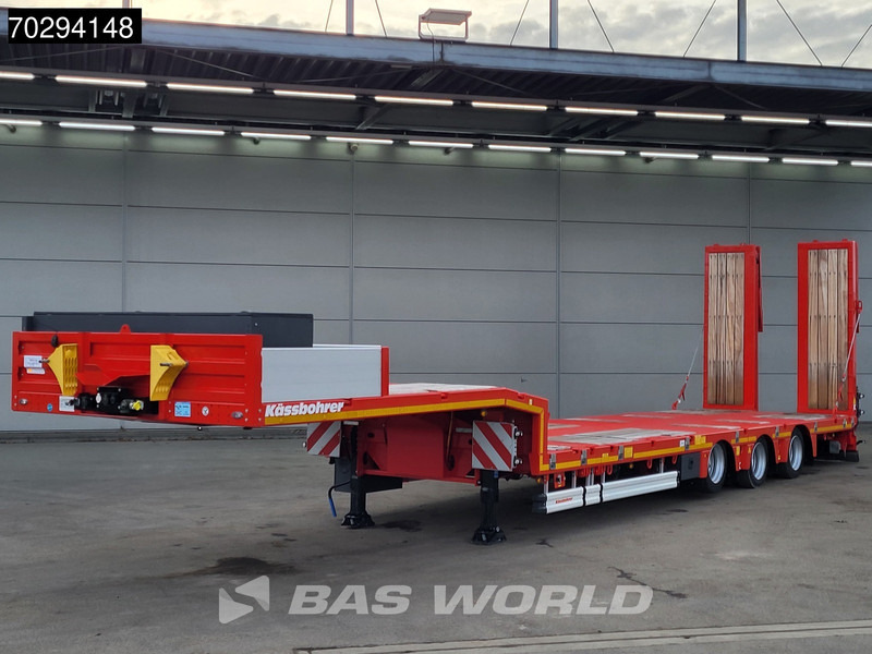 Kässbohrer LB3E 3 axles Steering+Lift Axle Extendable Ramps - Low loader semi-trailer: picture 3 Kässbohrer LB3E 3 axles Steering+Lift Axle Extendable Ramps - Low loader semi-trailer: picture 3