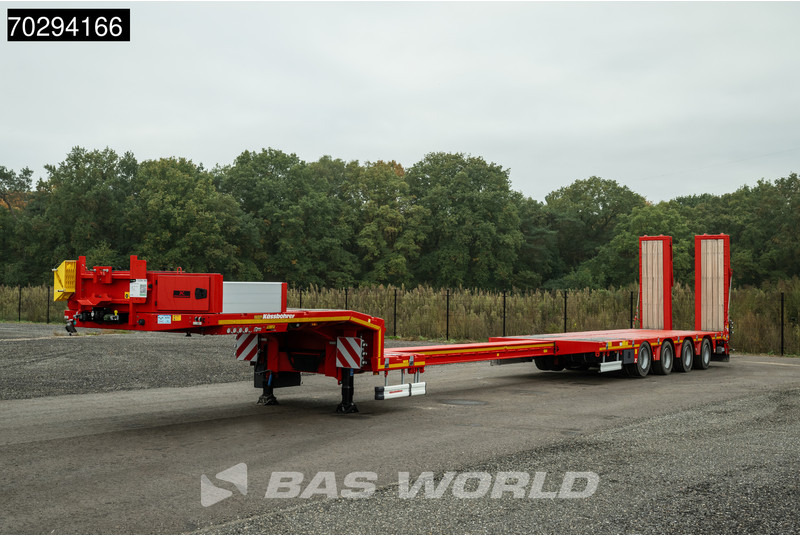 Kässbohrer LB4E 3 axles Extendable Ramps 1x Lift 3x Steering Axle - Low loader semi-trailer: picture 2 Kässbohrer LB4E 3 axles Extendable Ramps 1x Lift 3x Steering Axle - Low loader semi-trailer: picture 2