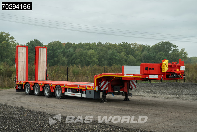Kässbohrer LB4E 3 axles Extendable Ramps 1x Lift 3x Steering Axle - Low loader semi-trailer: picture 5 Kässbohrer LB4E 3 axles Extendable Ramps 1x Lift 3x Steering Axle - Low loader semi-trailer: picture 5