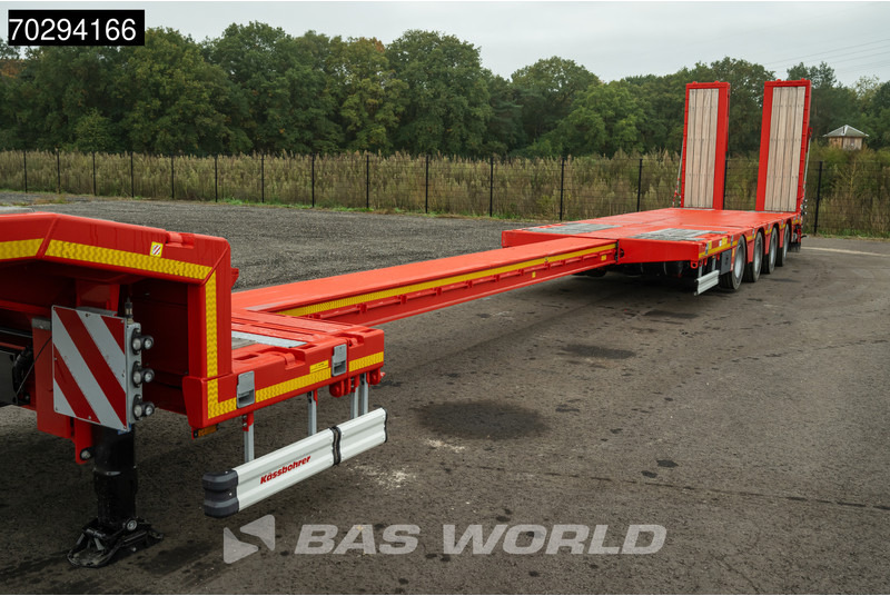 Kässbohrer LB4E 3 axles Extendable Ramps 1x Lift 3x Steering Axle - Low loader semi-trailer: picture 3 Kässbohrer LB4E 3 axles Extendable Ramps 1x Lift 3x Steering Axle - Low loader semi-trailer: picture 3
