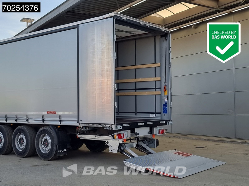 Kögel S24-1 3 axles Tailgate 2000kg NEW Liftachse Edscha LBW - Curtainsider semi-trailer: picture 1 Kögel S24-1 3 axles Tailgate 2000kg NEW Liftachse Edscha LBW - Curtainsider semi-trailer: picture 1