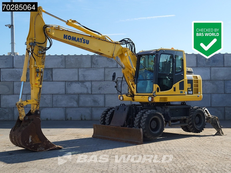 Komatsu PW148 -8 - Wheel excavator: picture 1 Komatsu PW148 -8 - Wheel excavator: picture 1