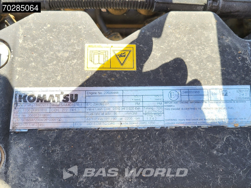 Wheel excavator Komatsu PW148 -8: picture 19